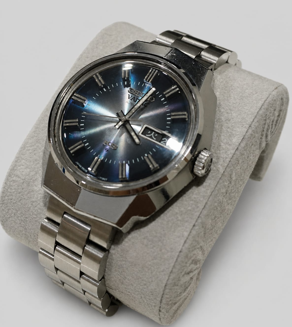 King Seiko Vanac 5626-7140 — Blue Sunburst Dial (Sold) | Tokai Vintage